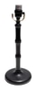 Table Lamp Base; metal black bamboo stick