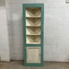 Vintage Corner Shelf Cabinet