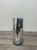Silver Glass Cylinders