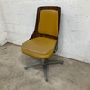 Vintage Mustard Yellow Swivel Chair