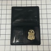 FBI Badge Recessed Inside Badge and ID Wallet Holder