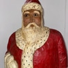 “Hand-Carved” Resin Santa Claus Figurine