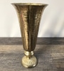 Medium Gold Hammered Vases