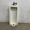 Wall-Mounted Urinal with Flush Valve