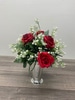 SILK Centerpiece Arrangements IN Plastic Mint Julep Cup