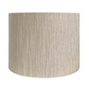 Lamp Shade; Raffia, oat color, textured,