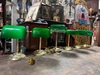 Vintage Green Banker's Desk Lamps