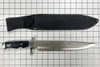 Toothpick Bowie Knife with Left Hand Nylon Sheath