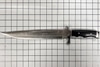 Toothpick Bowie Knife with Left Hand Nylon Sheath