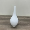 Contemporary minimalistic White Glass Vases