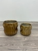 Gold Ceramic Vases