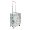 Luggage; Carry On/Suitcase, hardshell, blue, sports ball design,