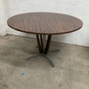 Mid-Century Modern Round Wooden Table