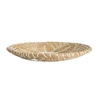 Wall Basket; Natural seagrass with 6 pointed flower,
