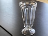 CLEAR FOOTED FACETED Float Cup