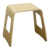 Stool, arched bent Plywood, natural finish
