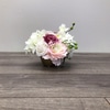 White Pink and Lavender Cocktail Arrangements