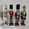 Silver Glitter Nutcracker Figurine