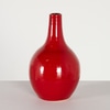 Red Ceramic Vase