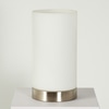 Contemporary Lamp with Cylinder Frosted Glass Shade