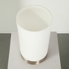 Contemporary Lamp with Cylinder Frosted Glass Shade