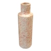 Small Peach Speckled Bud Vase