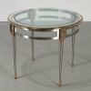 Directoire Style Brass Mounted Steel Center or Side Table