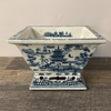Asian Blue and White Pagoda Planter