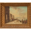 Johann Wilhelm Baur (after), Merry Couple on a Terrace in Naples