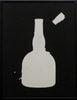 Framed Vintage Bottle And Lid