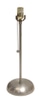 Table Lamp Base; pewter with pull switch