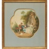Colored Print - In the Garden