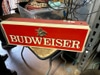 Retro Budweiser Light Up Bar Sign