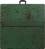 surface metal  folding camping table square