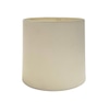 Lampshade, White; uno fitting
