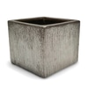 Vase; Silver Cube