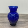 Blue Colored Glass Vase