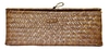 Medium Rectangular Basket w/Button