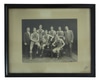 Men's Basketball Team. Vintage.