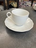 Vintage Ribbed Scalloped Saucer