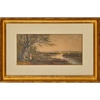Antique American Hudson River School Painting