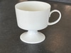 Teacup Footed, Straight Sides