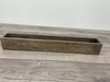 Light Brown Rectangular Wooden Box
