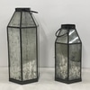 Large Mercury Glass Lantern
