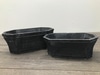 Medium Octagonal Wooden Planter Bow