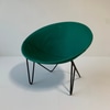 Hoop Chair With Green Cover
