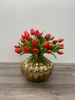 SILK Large Red Tulips Arrangement