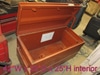 construction toolbox metal muted brown