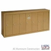 mailbox apt brass 7 door