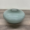 Contemporary Grey Colored Glass Vase